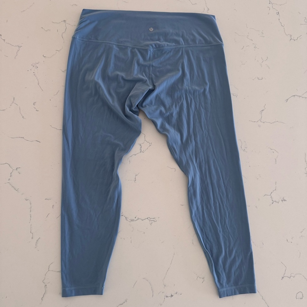 Lululemon Align Legging Blue Yoga Tights 25” inseam high rise Nulu fabric